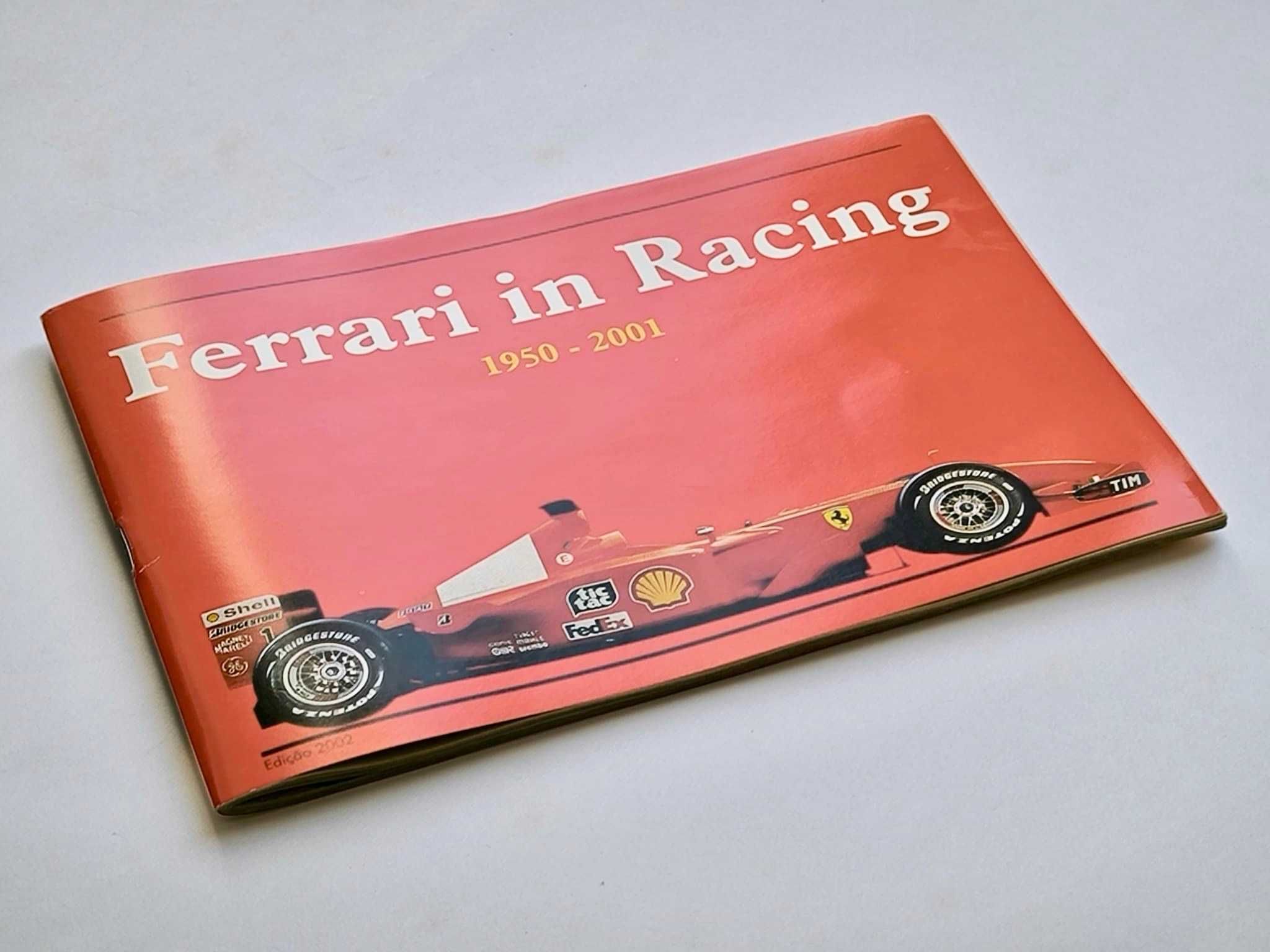 Livro "Ferrari in Racing" (em português)