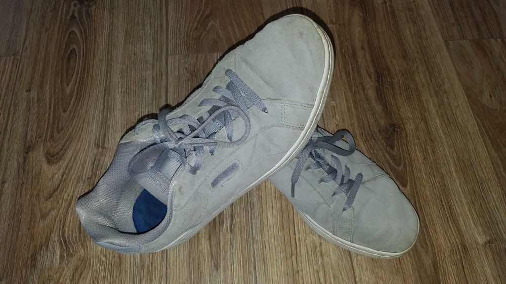 Buty REEBOK Classic EUR40 25.5cm Skóra* półbuty szare skórzane