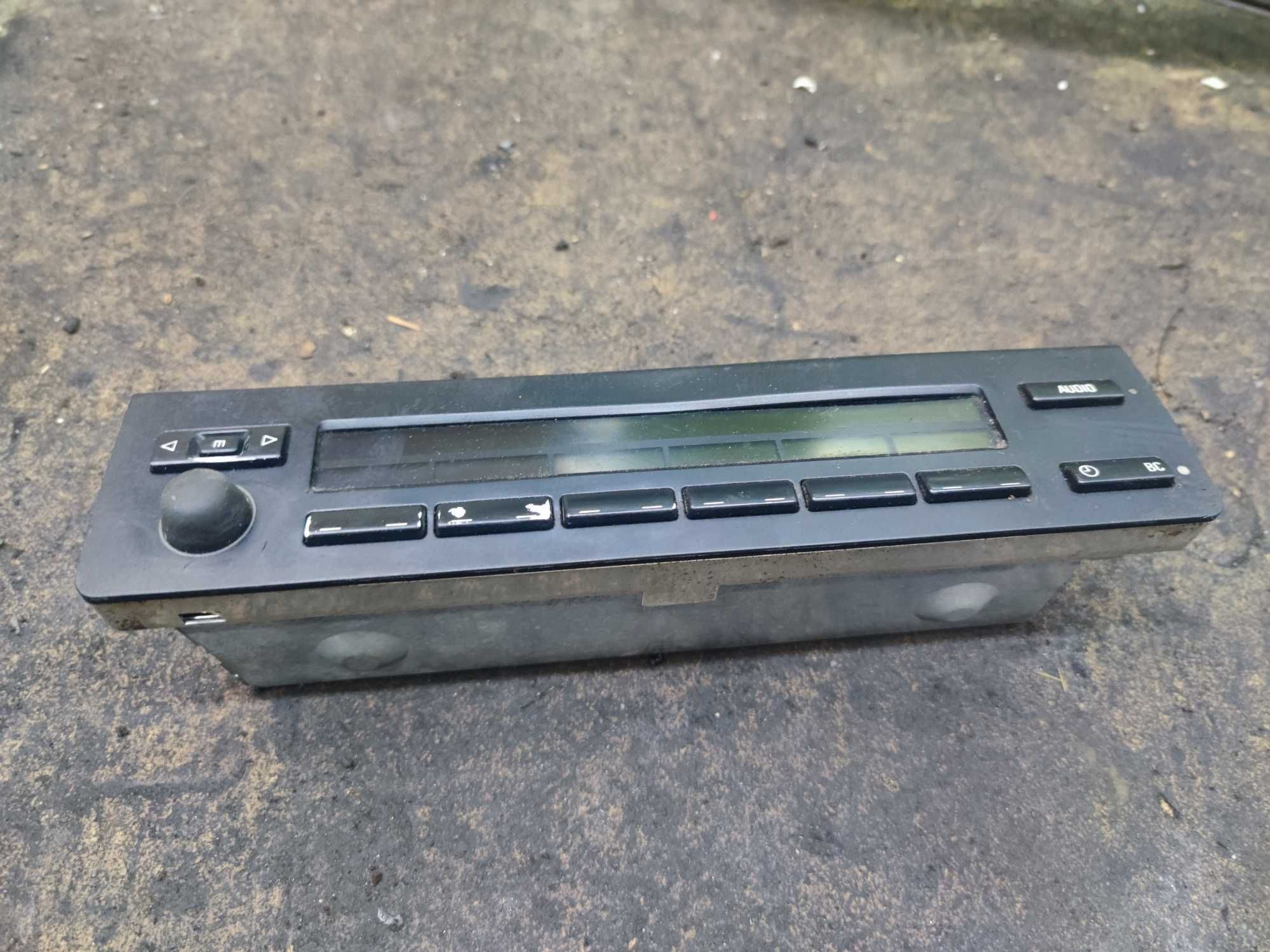 BMW 5 E39 Radio Wyświetlacz LCD Zegarek