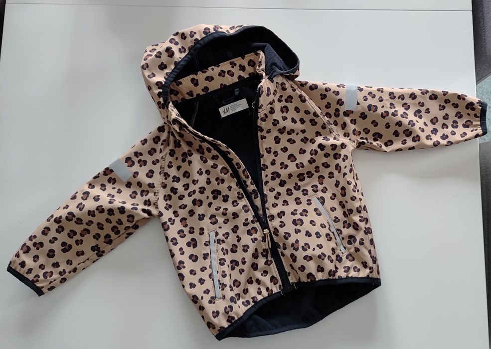 Kurtka dziewczynka HM 92 przeciwdeszczowa