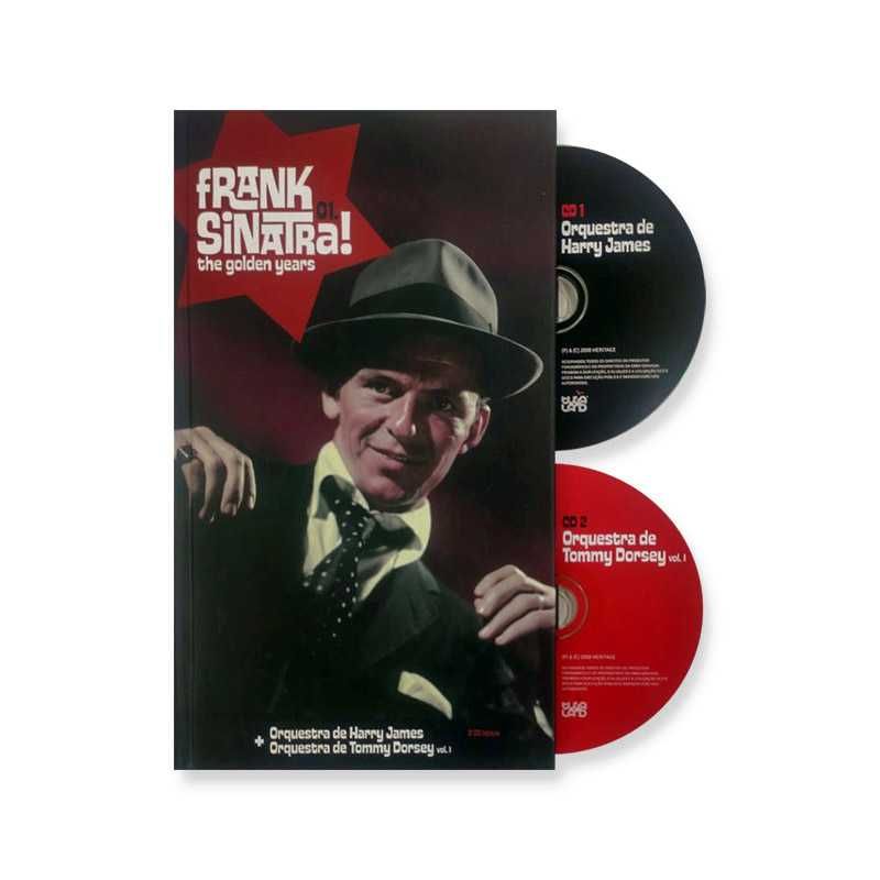 FRANK SINATRA! THE GOLDEN YEARS – VOLUME 1 e 2 ( 2 livros+4 cd`s )