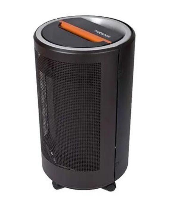 Aquecedor a gás HOTSPOT GALP PRETO com botija pluma vazia