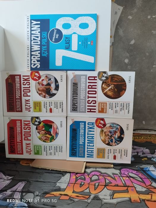 Repetytorium z Polskiego Historii oraz Matematyki.