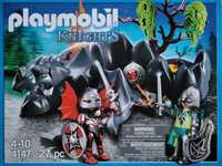 Zestaw klocków Playmobil Knights 4147 Rycerz i Smocza Skała