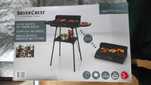 Elektryczny grill stołowy lub stojący ze stelażem nowy
