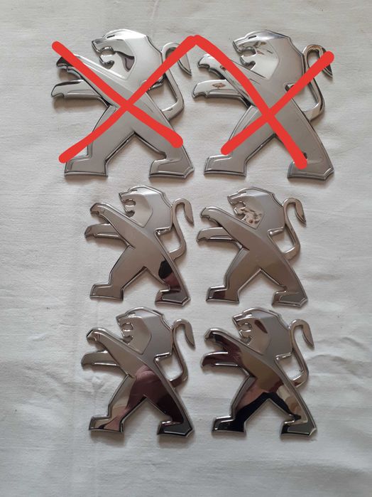 Эмблема значок Peugeot Boxer/Partner/Rifter/4008/206/308  Оригинал