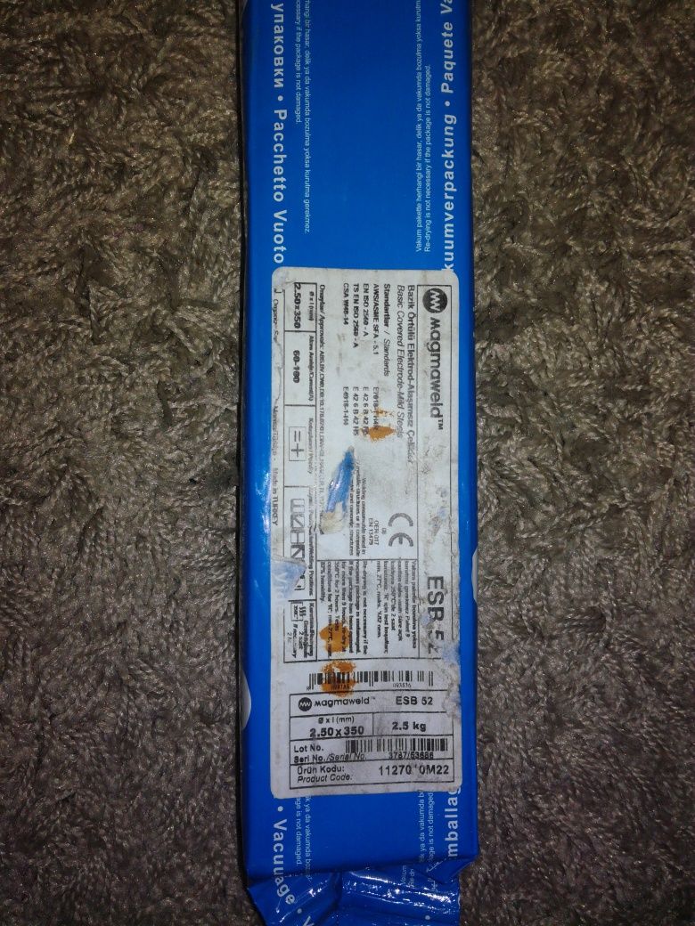 Eletrodos 7018 3.2, 316L, 309L