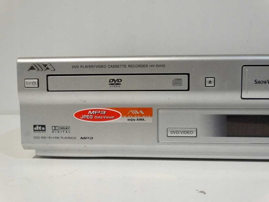 AIWA HV-DH10E Magnetowid VHS DVD Combo 6HD Hi-Fi Stereo mp3