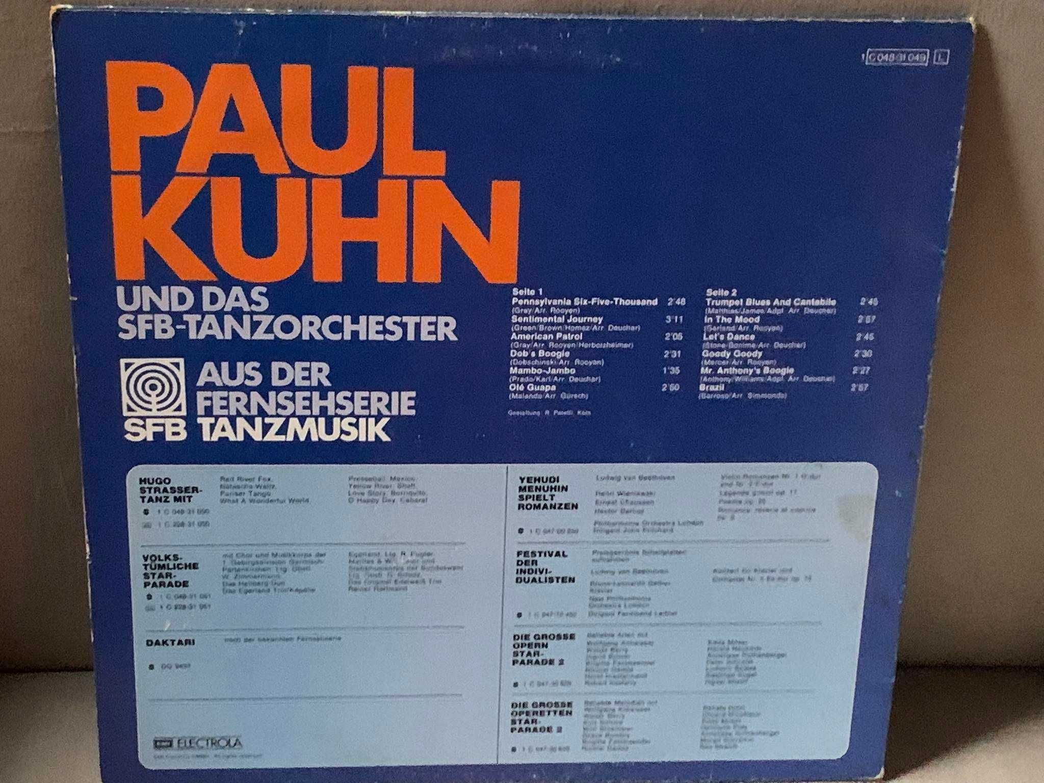 Paul Kuhn und das SFB Tanzorchester -  Tanzmusik - Winyl - stan EX!