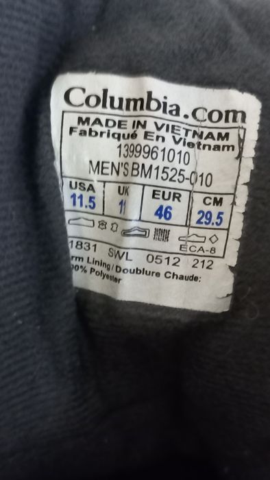 Ботинки Columbia