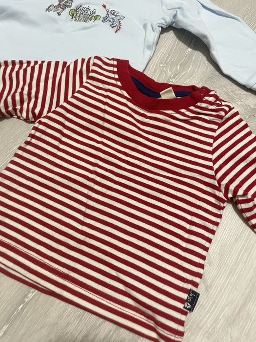 Koszulki bluzki z długim rękawem dla niemowlaka