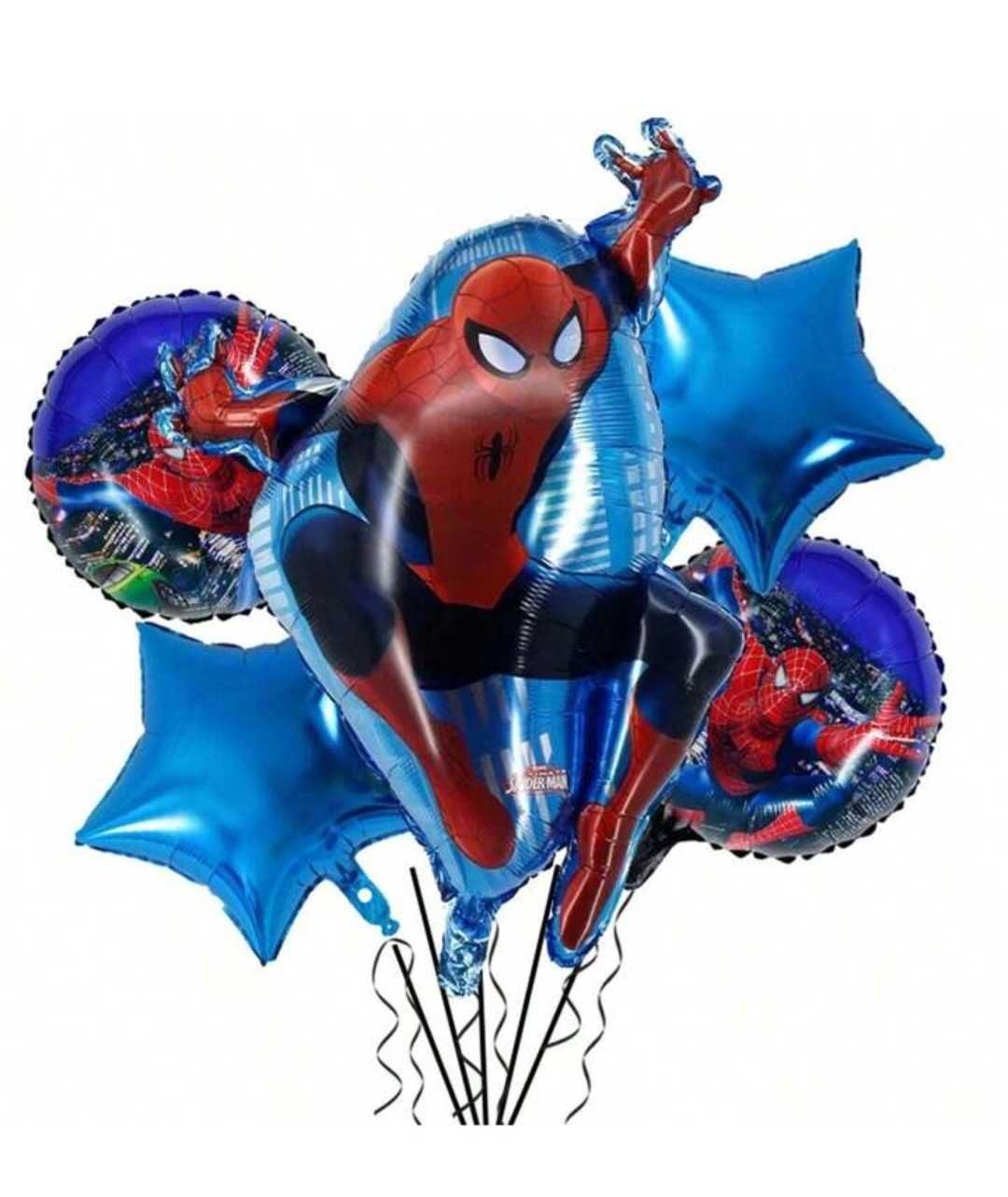 Zestaw balonów urodzinowych Spiderman