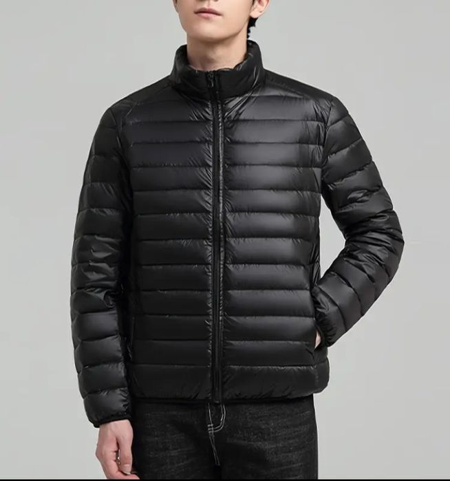 Мужской фирменный пуховик,отличное качество. Размер М, L