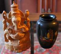 Азия в вашем интерьере: индийский бог Ганеша + вазочка из Вьетнама