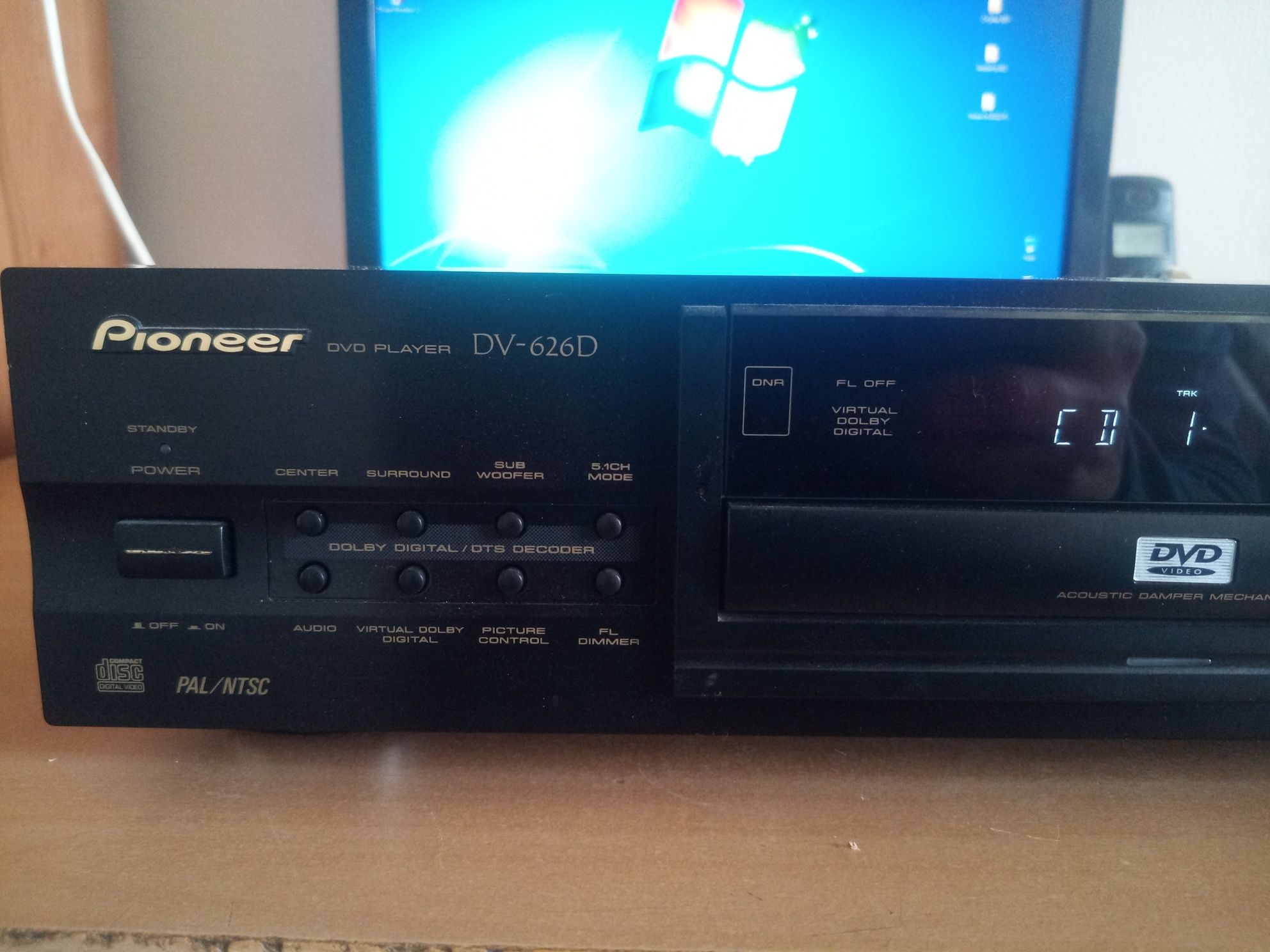 Pioneer DV -626D dvd