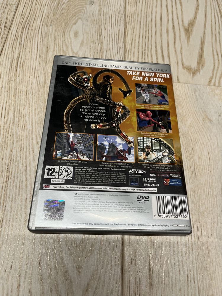 Spiderman 2 PlayStation2