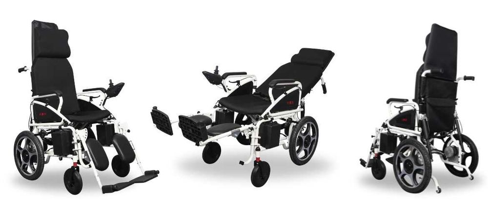 Elektryczny wózek inwalidzki AT52313 ANTAR z regulowanym oparciem