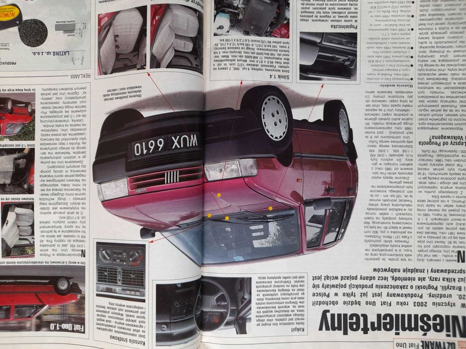 AUTO ŚWIAT BMW Z8, Peugeot 206, FIAT Uno, Abarth AMG i inne rok 2002
