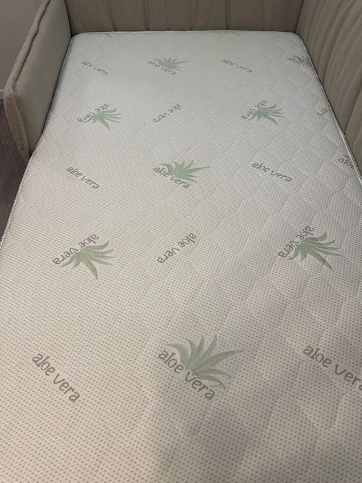 Ліжко Woodsoft з підйомним механізмом і матрацом