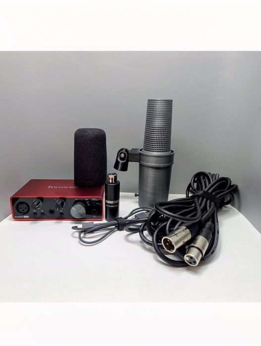Комплект для подкастів – CM25 MkIII + Focusrite Scarlett Solo 3rd Gen