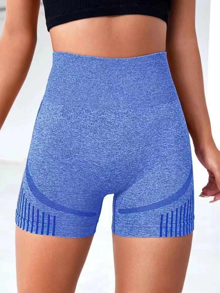 Spodenki Push-Up do Ćwiczeń Modelujące Bezszwowe Wysoki Stan - L