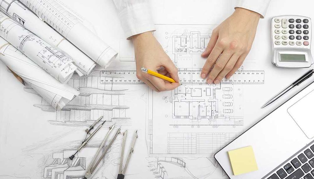 Projetos de Arquitetura, Estrutura, Águas e Esgotos, Entre Outros.