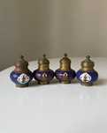 Cloisonné zestaw do przypraw Pieprzniczka Solniczka Vintage