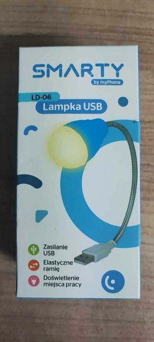 Lampka doświetlająca USB LD-06 niebieska