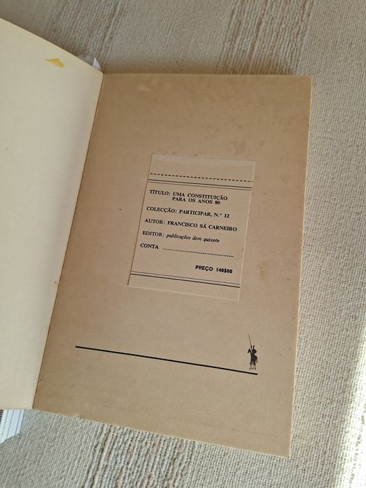 Francisco Sá Carneiro Uma Constituição para os anos 80