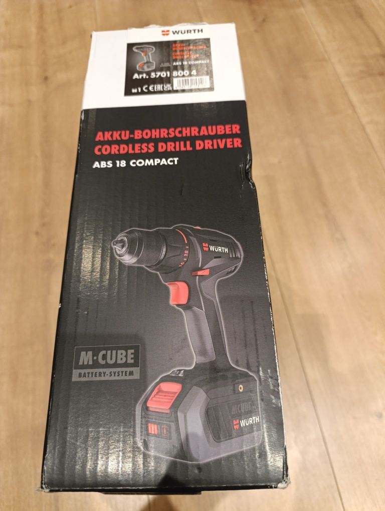 Nowa Wurth ABS 18 Compact wkrętarka