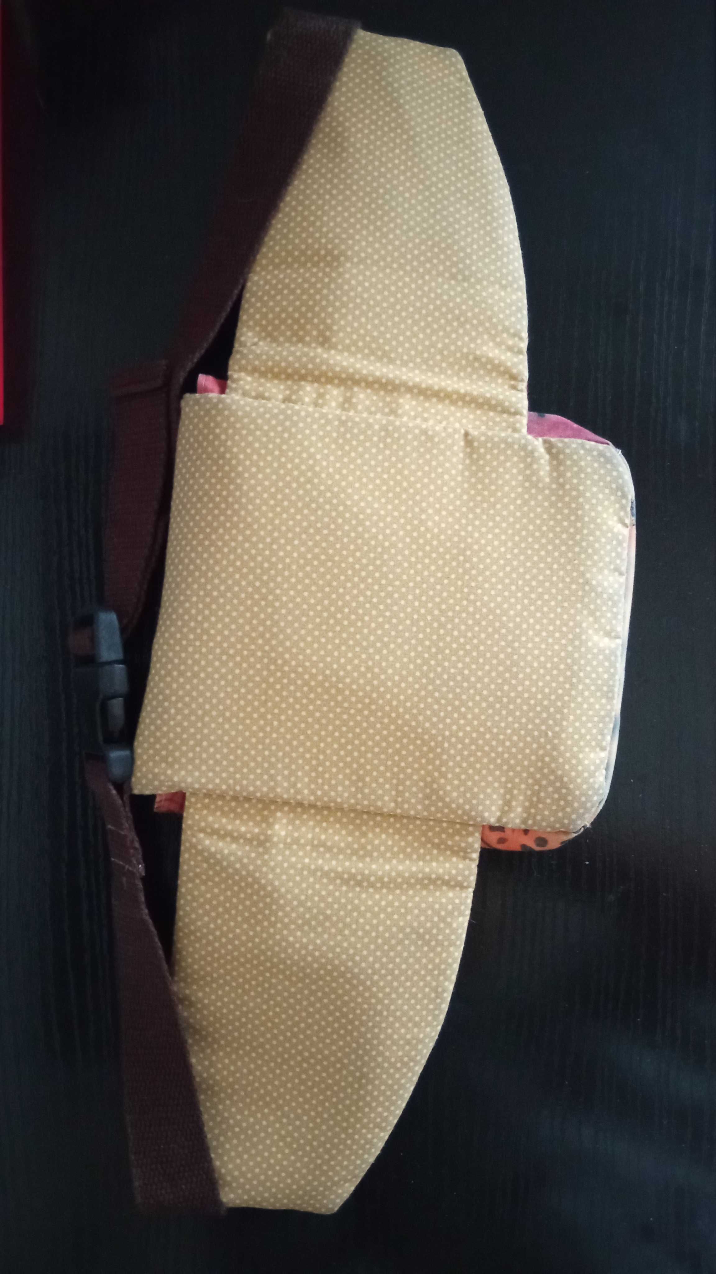 Bolsa de cintura pintada á mão Maria Formiga