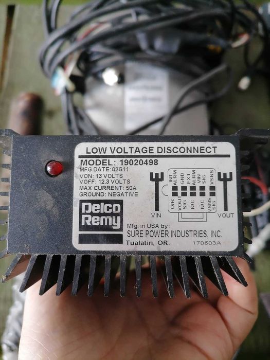 Модуль отключения низкого напряжения Delco Remy 19020498