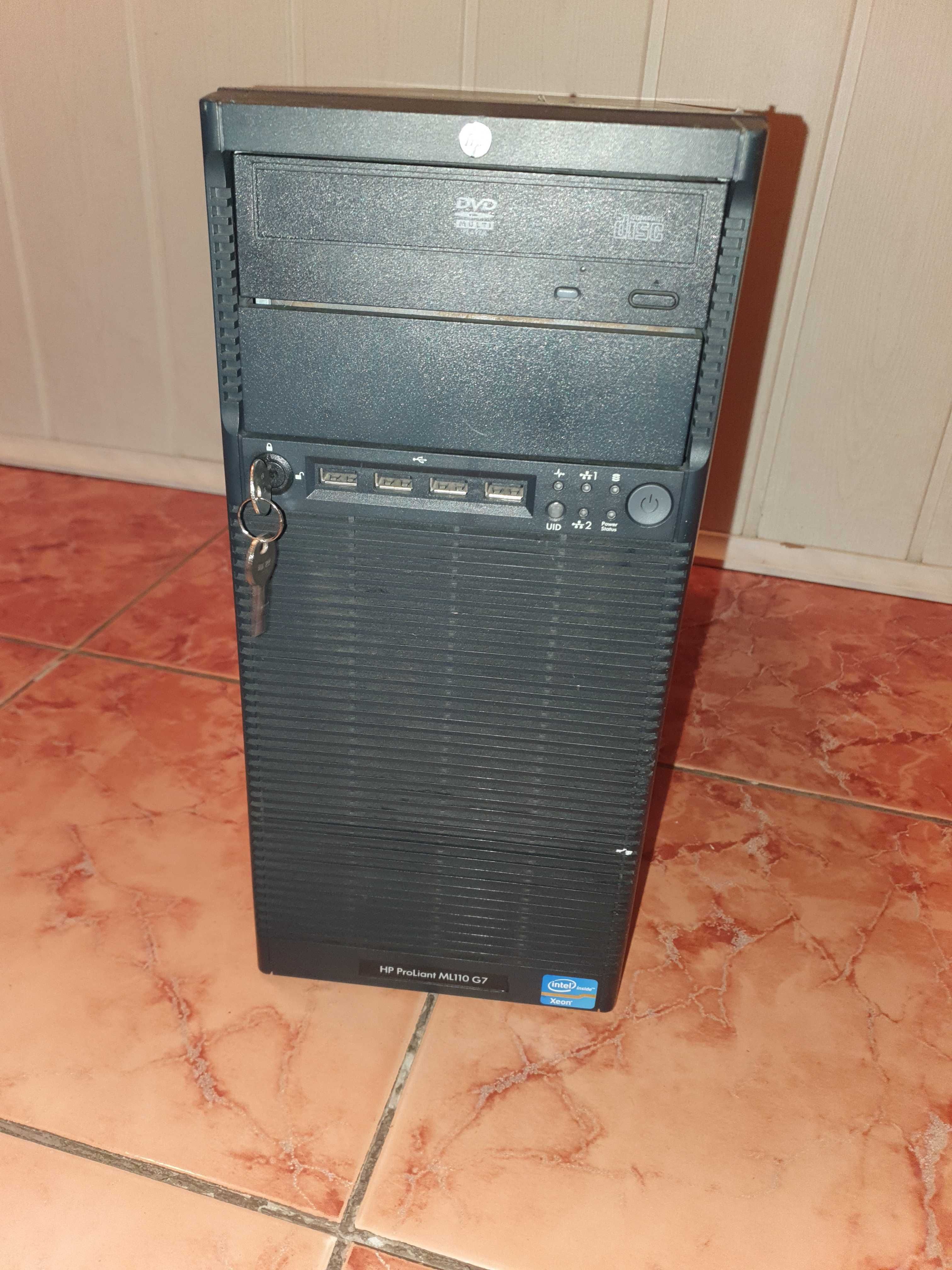 Serwer HP ML110 g7 proliant  komputer klucz windows server 2008