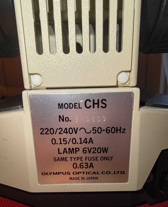 Olympus CH-2 CHS mikroskop