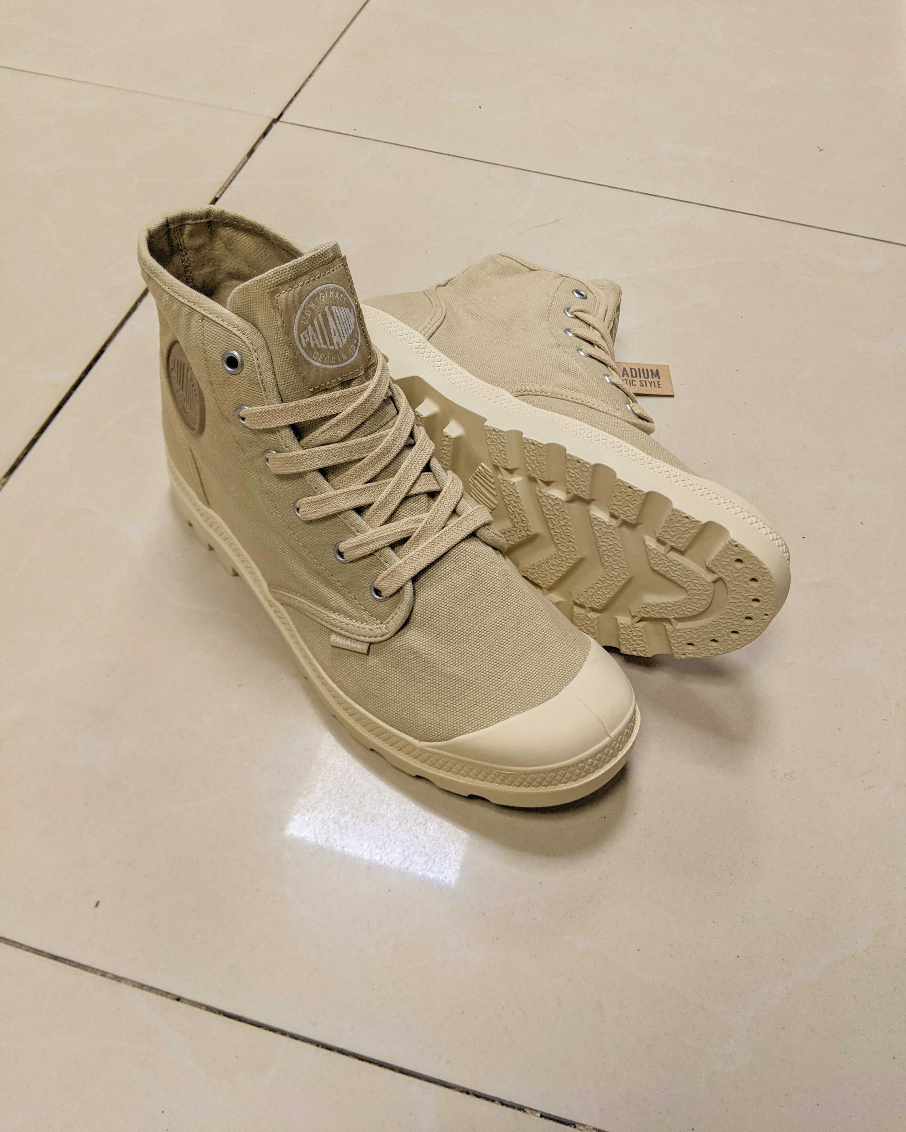 ‼️Original Літні чоловічі боти/кеди Palladium Pampa Hi Canvas‼️