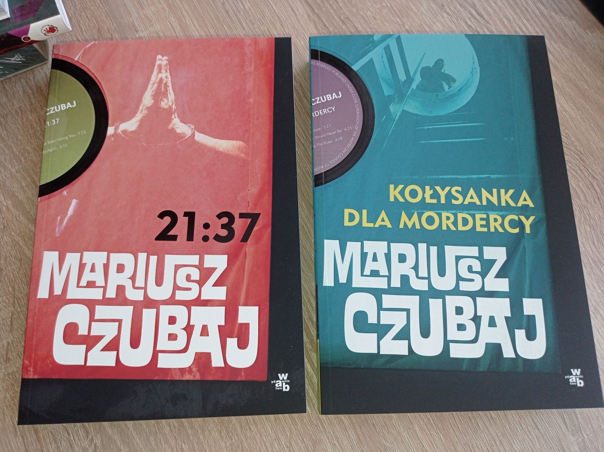 Mariusz Czubaj 21:37 Kołysanka dla mordercy Zanim znowu zabiję Piąty