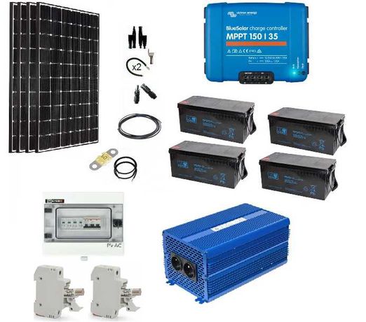 Zestaw Solarny Off-grid 900W