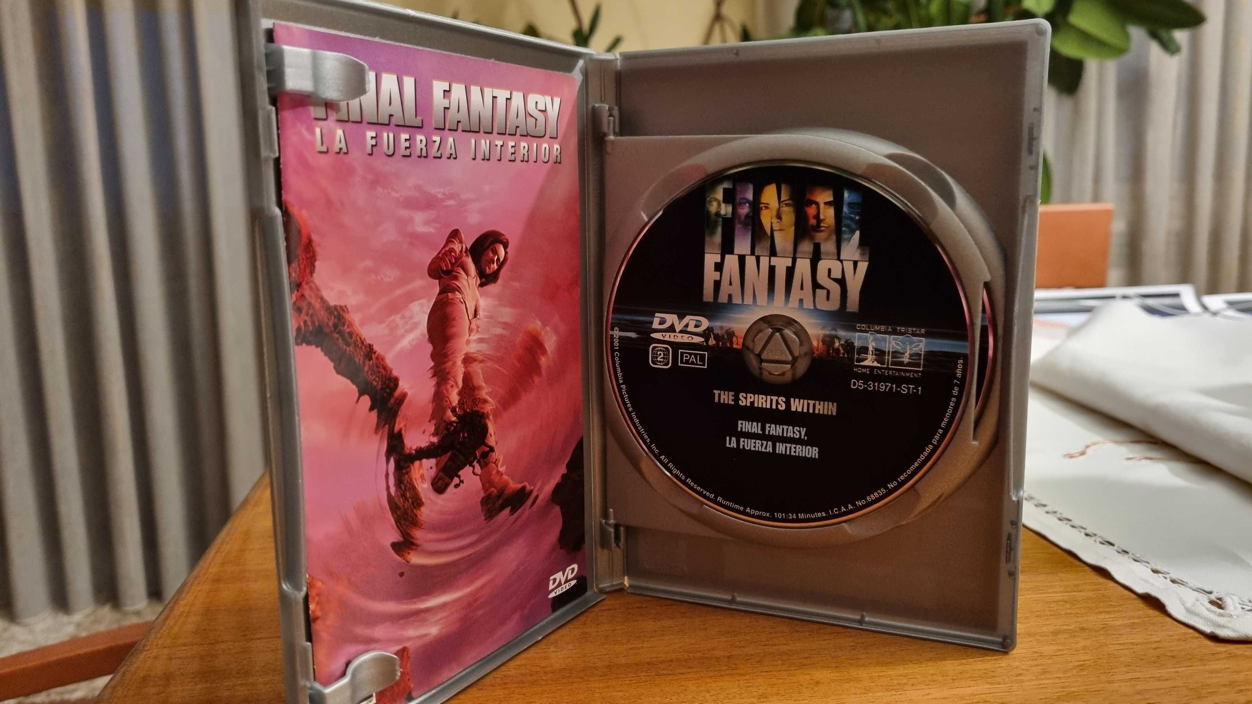 Vendo Filme Sci-Fi FINAL FANTASY - Ed.Espanhola, Legendas em Português