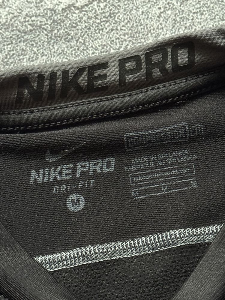 Nike pro M найк про рашгадт термо термуха довгий рукав для спорту