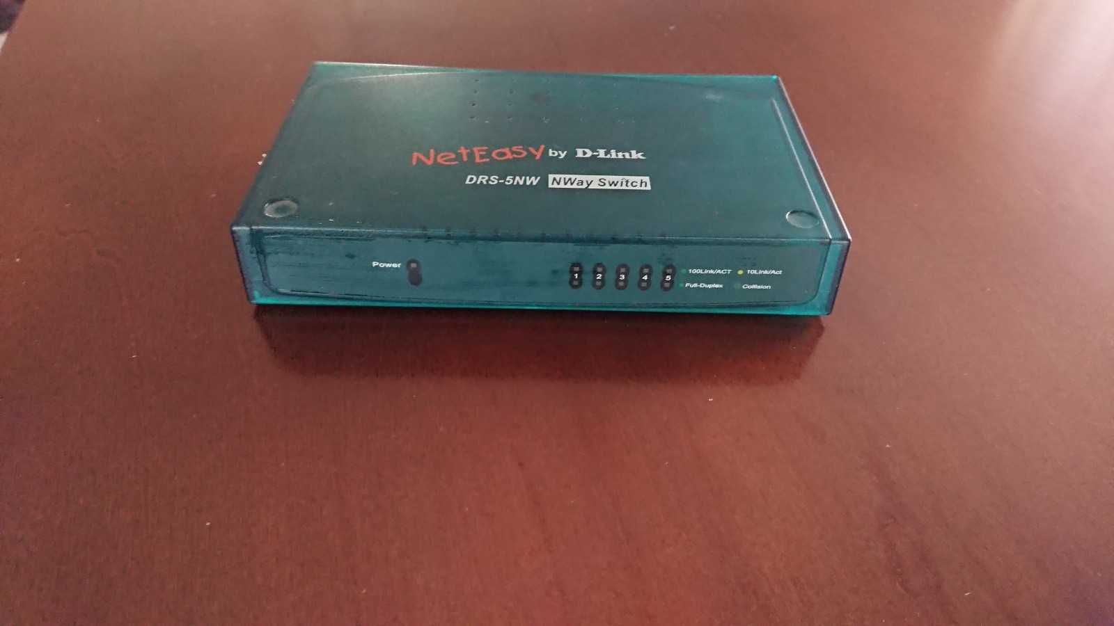 Switch sieciowy - DLink NetEasy  DRS-5NW, 5 portów