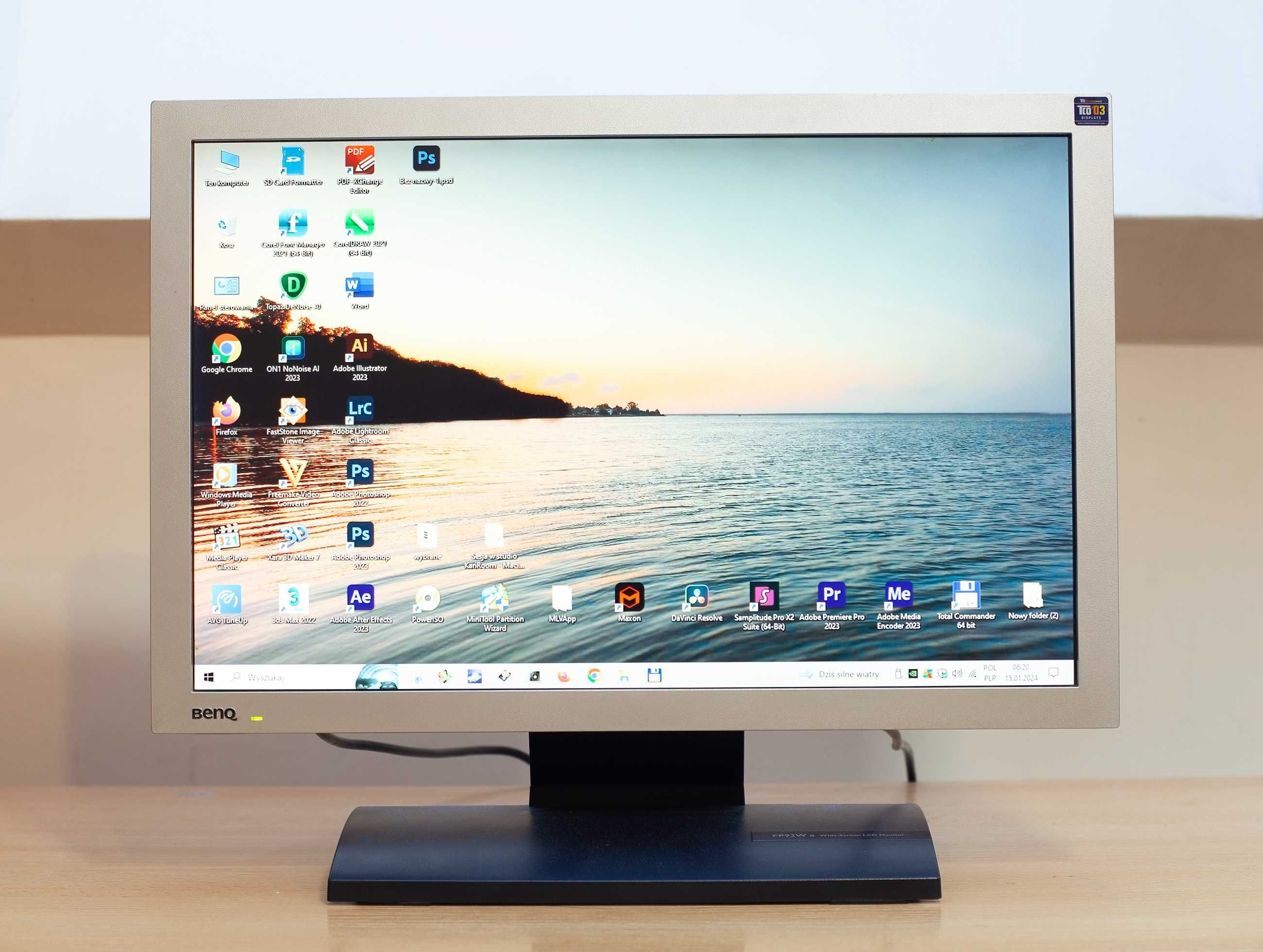 Monitor Benq 19 cali