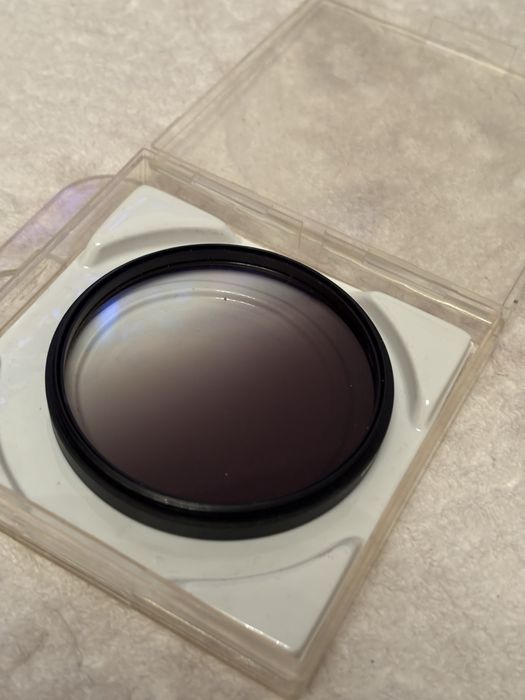 Filtr połówkowy szary ND 67 mm