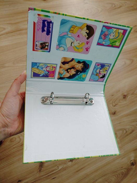 Zielony segregator do małych karteczek do segregatora A6 Barbie Mattel