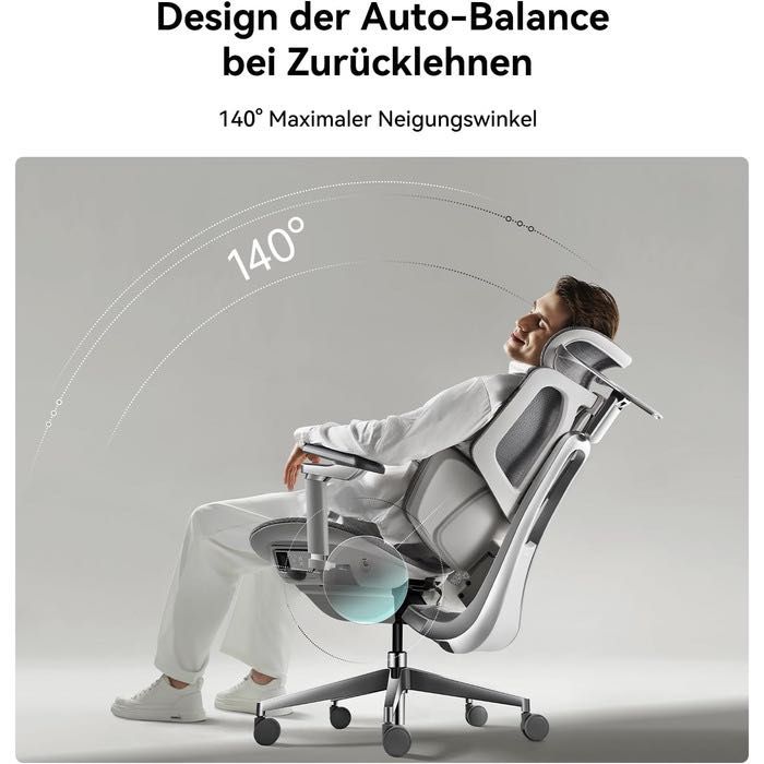 Ергономічне крісло Hbada X7 з масажем, підігрівом, вентиляцією