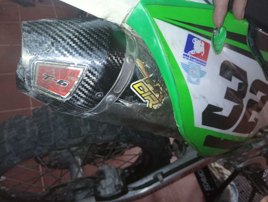 Kawasaki KX450F.