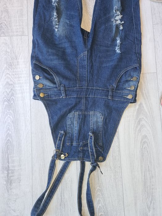 Ogrodniczki jeansowe 38
