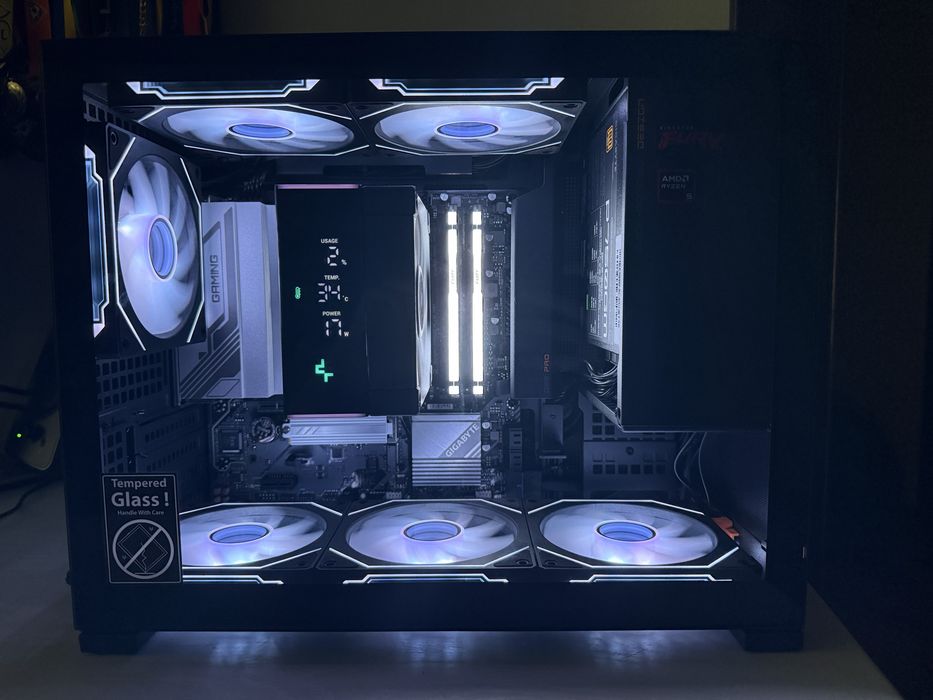 Компʼютер Jonsbo d32pro Ryzen 5 9600x + офіційний Windows 11