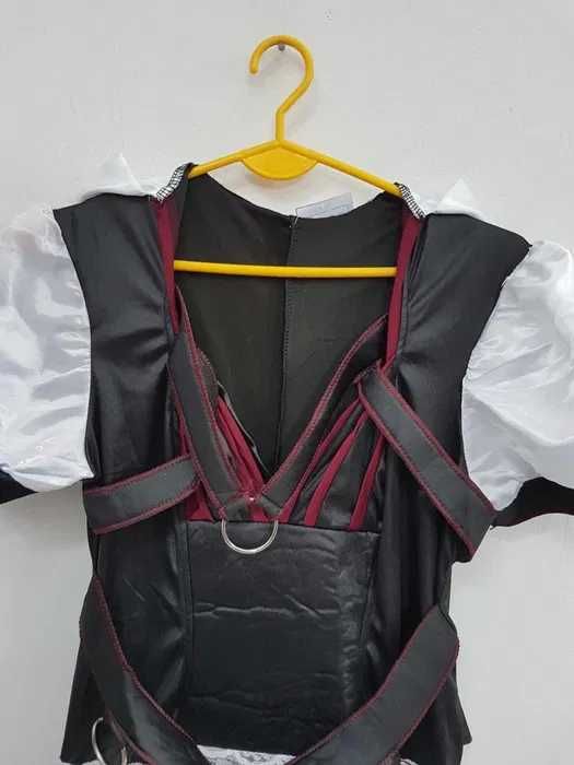 Sukienka przebranie Harley Quinn Arkham Knight City. Rozmiar M. AF004