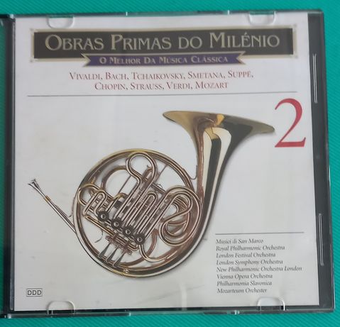 Vendo cd Obras Primas do Milénio " O Melhor da Música Clássica Vol. 2"