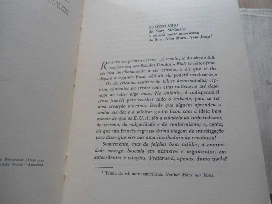 Nem Marx nem Jesus por Jean François Revel